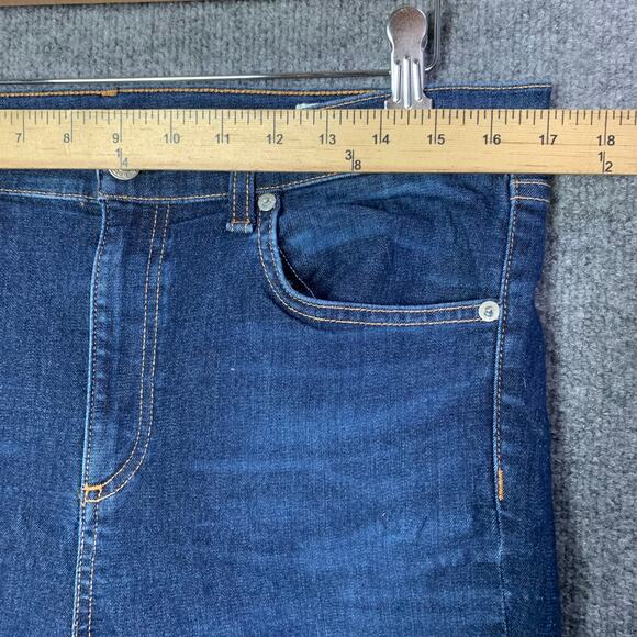 Rag & Bone Womens Blue Denim 10inch ankle Skinny Leg‎ Jeans Size 32 - Picture 4 of 12